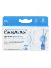 Parogencyl Brosse a Dent Manuelle Slim Care Antibacterien 1 Pc - Boîte 30 bâtonnets interdentaires