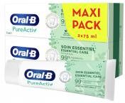 Oral-B Pureactiv Soin Essentiel 2 x 75 ml - Lot 2 x 75 ml