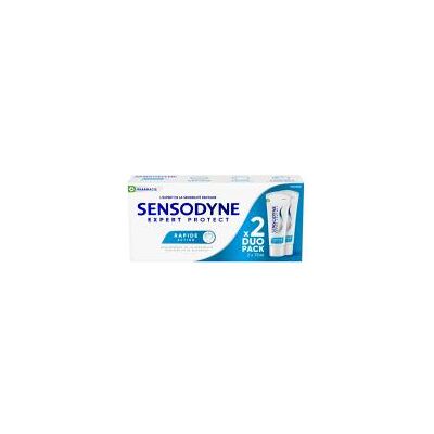 Sensodyne Expert Protect Dentifrice Rapide Action Sensibilité Dentaire 2 x 75 ml - Lot - Publicité Sensodyne Expert Protect Dentifrice Rapide Action Sensibilité Dentaire 2 x 75 ml - Lot - Publicité