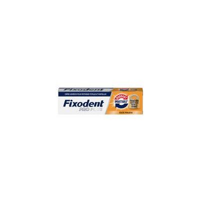 Fixodent Pro Plus Crème Adhésive - Colle pour prothèses - Publicité Fixodent Pro Plus Crème Adhésive - Colle pour prothèses - Publicité