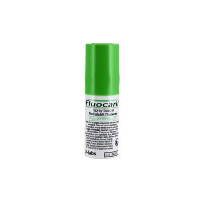 Fluocaril Spray Buccal Haleine Fraîche 15 ml - Spray - Publicité Fluocaril Spray Buccal Haleine Fraîche 15 ml - Spray - Publicité