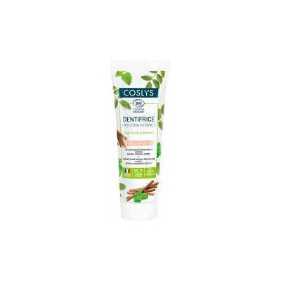 Coslys Dentifrice Protection Intégrale Fluor 1450 ppm Bio 100 g - Tube 100 g - Publicité Coslys Dentifrice Protection Intégrale Fluor 1450 ppm Bio 100 g - Tube 100 g - Publicité