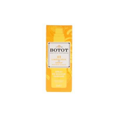 Botot Spray de Bouche Parfumé L'Audacieux Cédrat 15 ml - Spray 15 ml - Publicité Botot Spray de Bouche Parfumé L'Audacieux Cédrat 15 ml - Spray 15 ml - Publicité