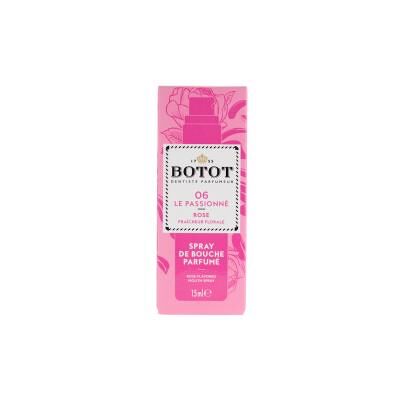 Botot Spray de Bouche Parfumé Le Passionné Rose 15 ml - Spray 15 ml - Publicité Botot Spray de Bouche Parfumé Le Passionné Rose 15 ml - Spray 15 ml - Publicité