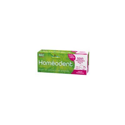 BOIRON Homéodent Soin Premières Dents - Arôme Fraise Framboise - Publicité BOIRON Homéodent Soin Premières Dents - Arôme Fraise Framboise - Publicité