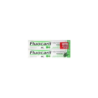 Dentifrice Protection Complète Fluocaril Nature'Essence - 2 x 75ml - Publicité Dentifrice Protection Complète Fluocaril Nature'Essence - 2 x 75ml - Publicité