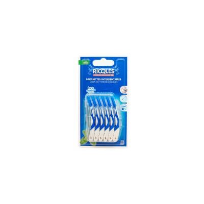 Ricqlès 30 Brossettes Interdentaires Souples et Ergonomiques - Blister 30 brossettes - Publicité Ricqlès 30 Brossettes Interdentaires Souples et Ergonomiques - Blister 30 brossettes - Publicité