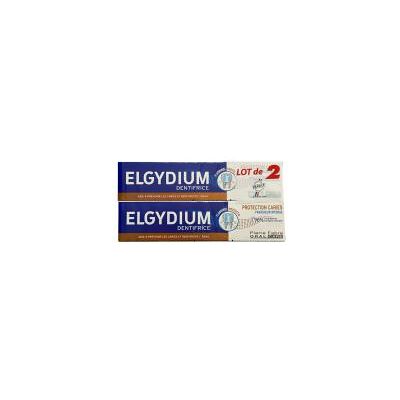 Elgydium - Protection Caries Fraicheur Intense - 2x75ml - Intense - toothpaste - Publicité Elgydium - Protection Caries Fraicheur Intense - 2x75ml - Intense - toothpaste - Publicité
