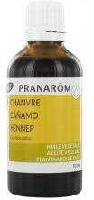 Pranarôm Huile Végétale de Chanvre Bio (Eco) Naturellement Nourrissante 50 ml - Flacon 50 ml