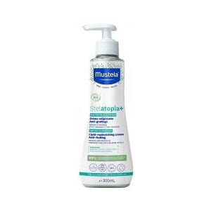 Mustela Crème Relipidante Anti-Grattage Stelatopia+ 300 ml - Flacon-Pompe 300 ml