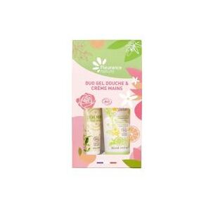 Fleurance Nature Coffret Duo Gel Douche & Crème Mains Biologique - Coffret - Publicité Fleurance Nature Coffret Duo Gel Douche & Crème Mains Biologique - Coffret - Publicité