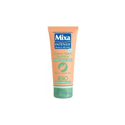 Mixa Creme Mains Nutritive 48H Mains & Ongles Abîmés Huile D'Abricot Bio 100 ml - Tube 100 ml - Publicité Mixa Creme Mains Nutritive 48H Mains & Ongles Abîmés Huile D'Abricot Bio 100 ml - Tube 100 ml - Publicité