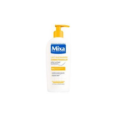 Mixa - Lait Niacinamide Correction Éclat - 250 ml - Crème - Publicité Mixa - Lait Niacinamide Correction Éclat - 250 ml - Crème - Publicité