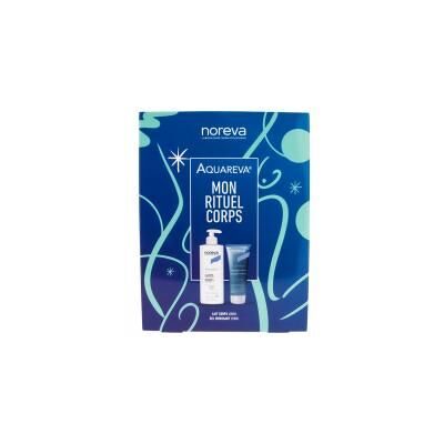 Noreva Coffret Aquareva Lait Corporel Hydratant 24H 400 ml + Peaux Déshydratées Gel Moussant Hydratant 200 ml - Coffret - Publicité Noreva Coffret Aquareva Lait Corporel Hydratant 24H 400 ml + Peaux Déshydratées Gel Moussant Hydratant 200 ml - Coffret - Publicité