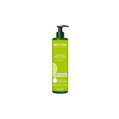 Weleda Lait Corps Hydratant Hydratation Express 250 ml - Flacon-Pompe - Publicité Weleda Lait Corps Hydratant Hydratation Express 250 ml - Flacon-Pompe - Publicité