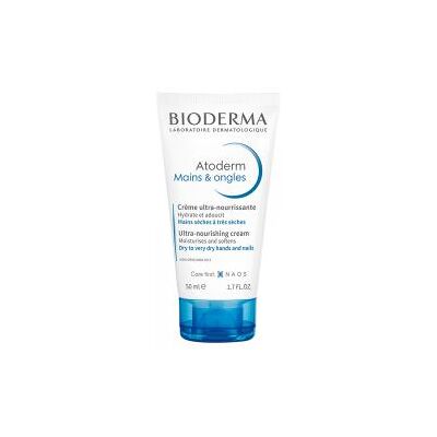 Crème Mains & Ongles Bioderma Atoderm - Soins des mains et des ongles - Publicité Crème Mains & Ongles Bioderma Atoderm - Soins des mains et des ongles - Publicité