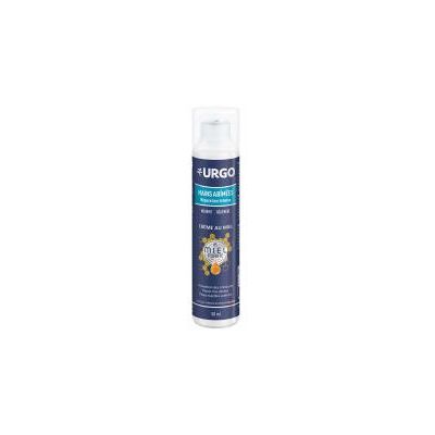 Urgo Crème au Miel Réparation Intense Mains Abîmées 50 ml - Flacon-Pompe Airless 50 ml - Publicité Urgo Crème au Miel Réparation Intense Mains Abîmées 50 ml - Flacon-Pompe Airless 50 ml - Publicité