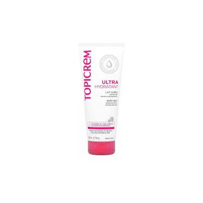 Topicrem Lait Corps Ultra Hydratant 200 ml Peaux Sèches et Sensibles - Tube 200 ml - Publicité Topicrem Lait Corps Ultra Hydratant 200 ml Peaux Sèches et Sensibles - Tube 200 ml - Publicité
