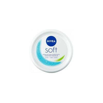Nivea Soft Crème de Soin Hydratante Sensation Fraîcheur 200 ml - Pot 200 ml - Publicité Nivea Soft Crème de Soin Hydratante Sensation Fraîcheur 200 ml - Pot 200 ml - Publicité
