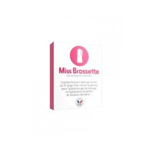 Machouyou Miss Brossette Doigtier Brosse à Dents - Boîte 1 brossette