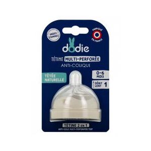 Dodie Tétine Multi-Perforée Anti-Colique D1 0-6M - Boîte 1 tétine