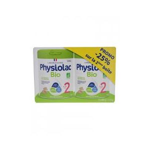 Physiolac Bio 2 Lot de 2 x 800 g - Lot 2 x 800 g