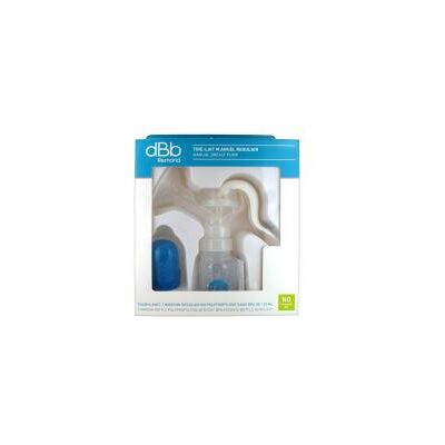 Pompe à lait manuelle dBb Remond - Biberon 120ml sans BPA - Publicité Pompe à lait manuelle dBb Remond - Biberon 120ml sans BPA - Publicité