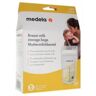 Medela Sachets de Conservation Pour Lait Maternel - Lot de 25 180 ml - Boîte 25 sachets de 180 ml