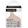 Suavinex Zero.Zero 2 Tétines Débit Spécial Bébés Allaités 0 Mois et + - Boîte plastique 2 tétines