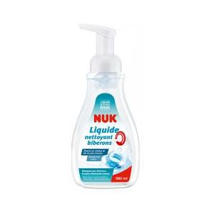 Nuk Liquide Nettoyant Spécial Biberons 380 ml Avec Flacon Mousseur - Flacon-Pompe 380 ml