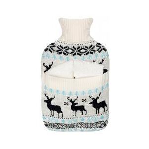 Plic Care Bouillotte avec Housse Cerfs 2 L + Paire de Chaussettes - Boîte - Publicité Plic Care Bouillotte avec Housse Cerfs 2 L + Paire de Chaussettes - Boîte - Publicité