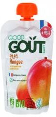 Good Goût 99,9% Mangue dès 4 Mois Bio 120 g - Gourde 120 g