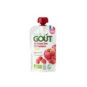 Good Goût Pomme Gala Framboise dès 4 Mois Bio 120 g - Gourde 120 g