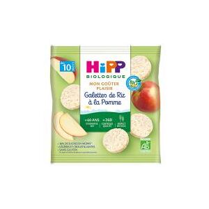 HiPP Mon Goûter Plaisir Galettes de Riz à la Pomme dès 10 Mois Bio 30 g - Sachet 30 g