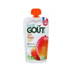 Good Goût 99,9% Mangue dès 4 Mois Bio 120 g - Gourde 120 g