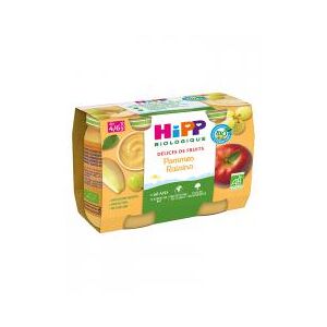 HiPP Délices de Fruits Pommes Raisins dès 4/6 Mois Bio