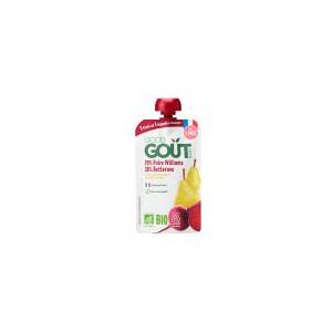 Good Goût Betterave Poire Williams dès 4 Mois Bio 120 g - Gourde 120 g - Publicité Good Goût Betterave Poire Williams dès 4 Mois Bio 120 g - Gourde 120 g - Publicité