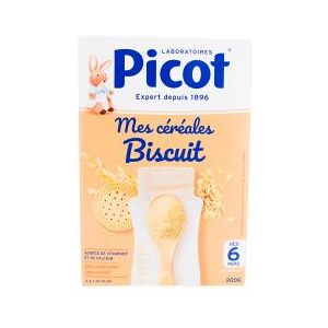 Picot Céréales pour Bébé Biscuit 6 Mois 200g - Céréales pour Bébé - Publicité Picot Céréales pour Bébé Biscuit 6 Mois 200g - Céréales pour Bébé - Publicité