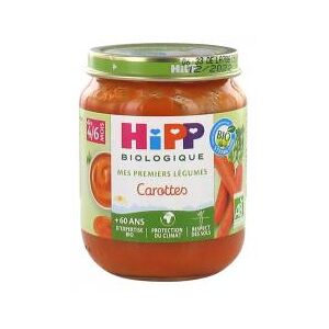 Hipp Carottes Pots 125 g Dès 4/6 Mois - Pot 125 g - Publicité Hipp Carottes Pots 125 g Dès 4/6 Mois - Pot 125 g - Publicité