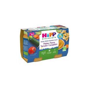 Hipp Petites Penne Tomates Courgettes Pots 2 X 190 g Dès 6 Mois - Carton 2 pots de 190 g - Publicité Hipp Petites Penne Tomates Courgettes Pots 2 X 190 g Dès 6 Mois - Carton 2 pots de 190 g - Publicité