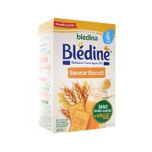 Céréales bébé Bledina Bledine saveur biscuit - 400 g - Publicité Céréales bébé Bledina Bledine saveur biscuit - 400 g - Publicité