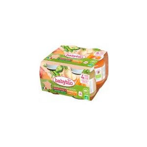 Babybio Légumes Bio pour Bébé 4 Saveurs - 4x130g - Publicité Babybio Légumes Bio pour Bébé 4 Saveurs - 4x130g - Publicité