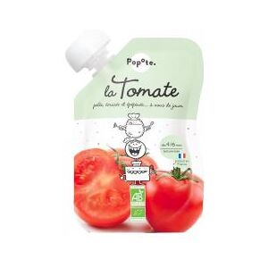 Popote Purée de Tomate Bio Dès 4-6 Mois - Gourde Nourriture Bébé - Publicité Popote Purée de Tomate Bio Dès 4-6 Mois - Gourde Nourriture Bébé - Publicité