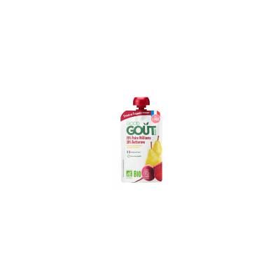 Good Goût Betterave Poire Williams dès 4 Mois Bio 120 g - Gourde 120 g - Publicité Good Goût Betterave Poire Williams dès 4 Mois Bio 120 g - Gourde 120 g - Publicité