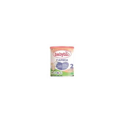 Babybio Caprea 2 Formule au Lait de Chèvre de 6 à 12 Mois Bio 400 g - Boîte - Publicité Babybio Caprea 2 Formule au Lait de Chèvre de 6 à 12 Mois Bio 400 g - Boîte - Publicité