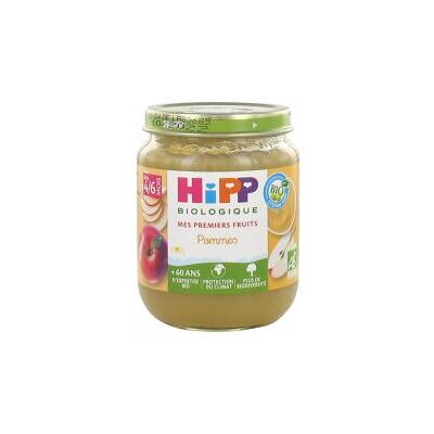 Hipp Pommes Pots 125 g Dès 4/6 Mois - Pot 125 g - Publicité Hipp Pommes Pots 125 g Dès 4/6 Mois - Pot 125 g - Publicité