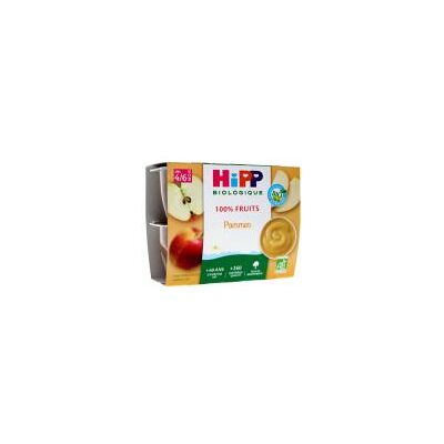 Hipp Pommes Coupelles 4 X 100 g Dès 4/6 Mois - Carton 4 pots de 100 g - Publicité Hipp Pommes Coupelles 4 X 100 g Dès 4/6 Mois - Carton 4 pots de 100 g - Publicité