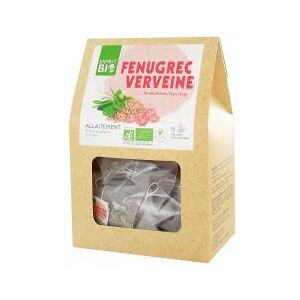 Esprit Bio Fenugrec Verveine à Infuser Bio Jeun Maman 15 Sachets Pyramides - Paquet 15 sachets