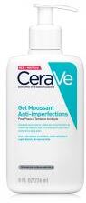 Cerave Acné Gel Moussant Anti-Imperfections 236 ml à l'Acide Salicylique et Aux 3 Céramides Essentiels Pour Peaux à Imperfections et à Tendance Que - Flacon-Pompe 236 ml