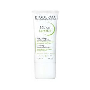 Bioderma Sébium Crème Apaisante Anti-Imperfections Peaux Sensibles Tendance Acnéique 30 ml - Tube 30 ml